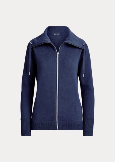 Ralph Lauren Zip Funnelneck Golf Striktrøje Dame Danmark (AYGUT1987)